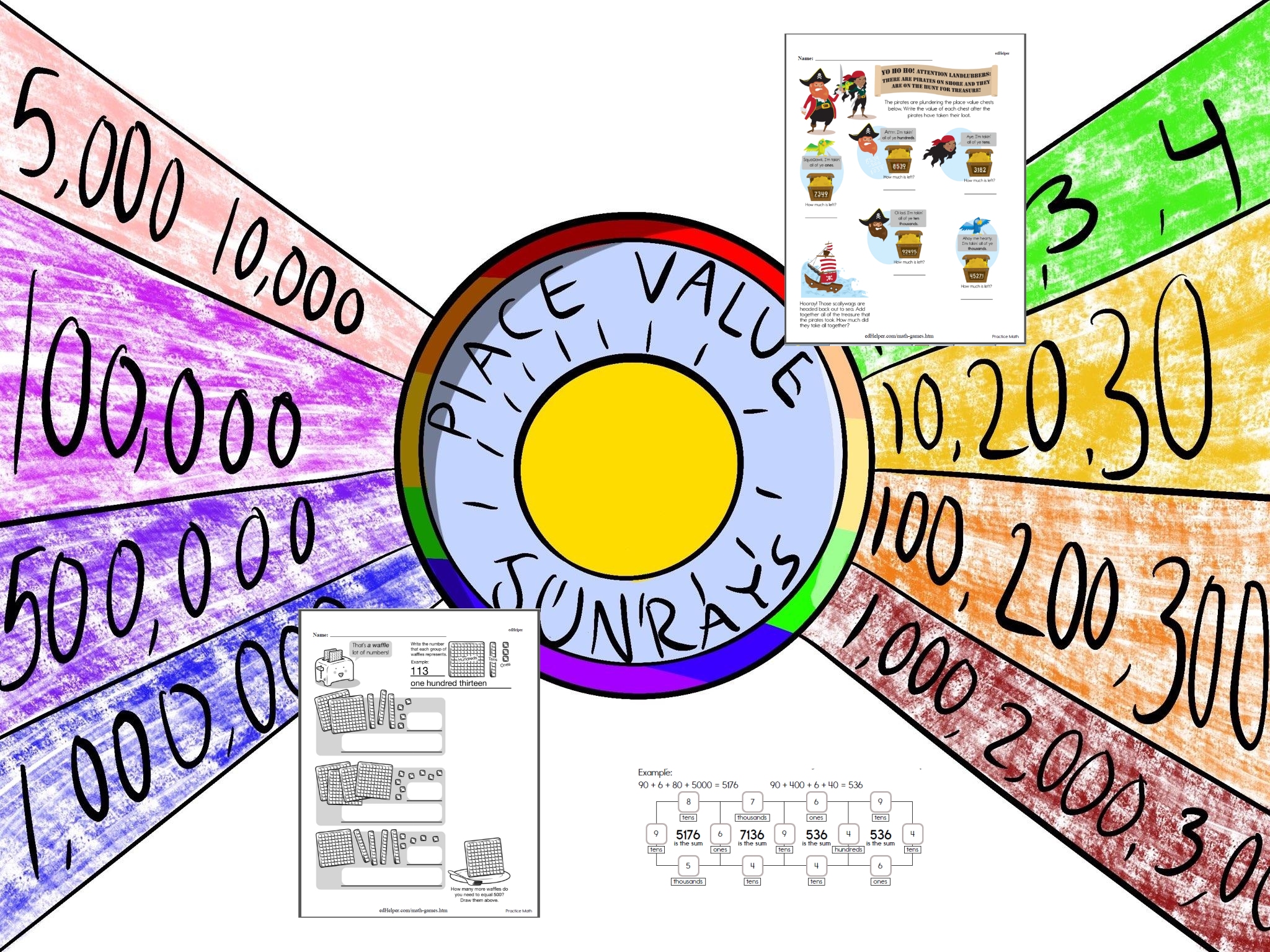 Numbers and Operations: Free Math Workbooks that Start with the Basics