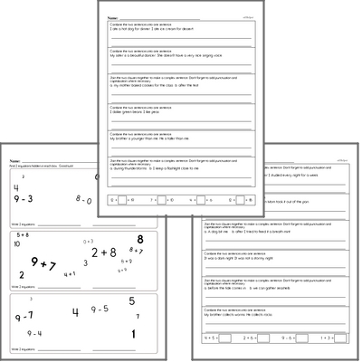 Free L.3.1.I Practice Workbook<BR>Multiple pages of practice for L.3.1.I skills.<BR>Includes third grade language arts, math, and puzzles.