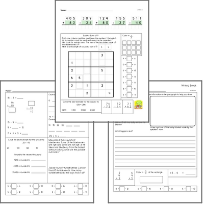 Free L.6.1 Practice Workbook<BR>Multiple pages of practice for L.6.1 skills.<BR>Includes sixth grade language arts, math, and puzzles.