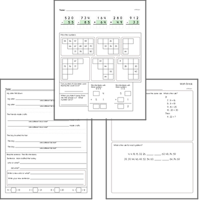 Free L.6.3 Practice Workbook<BR>Multiple pages of practice for L.6.3 skills.<BR>Includes sixth grade language arts, math, and puzzles.