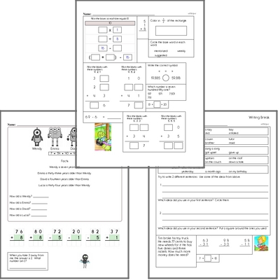 Free L.6.5 Practice Workbook<BR>Multiple pages of practice for L.6.5 skills.<BR>Includes sixth grade language arts, math, and puzzles.