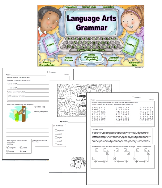 English Language Arts Workbook