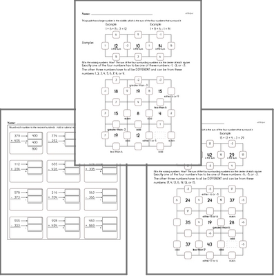 third grade homework packets pdf