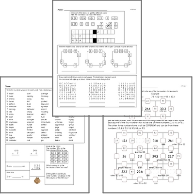 5th grade Homework Workbooks for January | edHelper