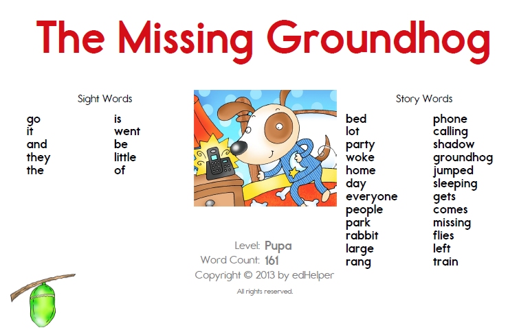 The Missing Groundhog