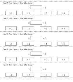 First Grade Algebra - Printables, Worksheets, and Lessons