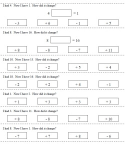 Third Grade Algebra - Printables, Worksheets, and Lessons
