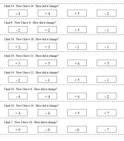 Third Grade Algebra - Printables, Worksheets, and Lessons