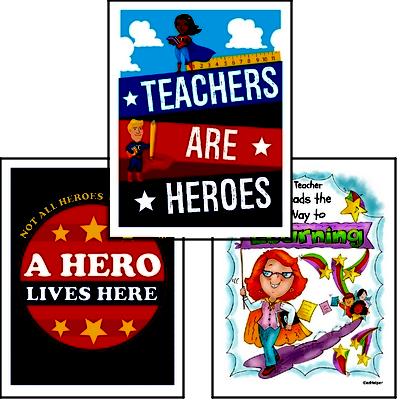 Get your bulletin boards ready with these August posters and ideas to decorate your classroom.