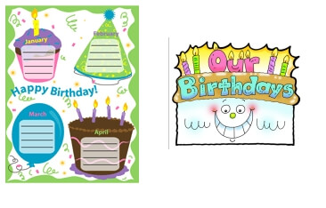 Happy Birthday Bulletin Board Printables