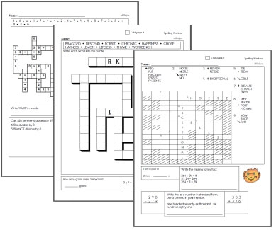 Create Puzzle Workbooks