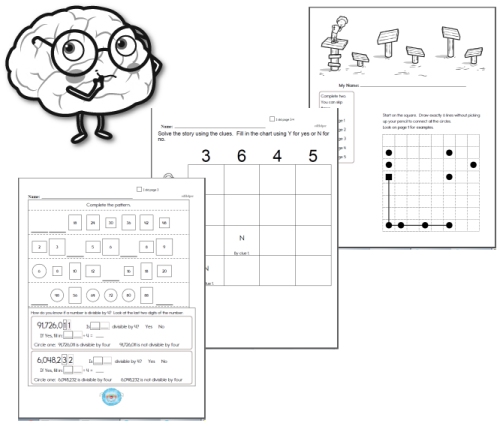 creative thinking skills worksheets