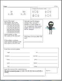 Free Fifth Grade Worksheets | edHelper.com