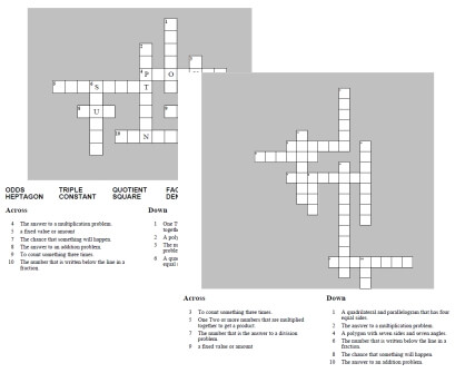 Make a Crossword Puzzle
