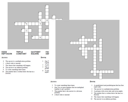 Crossword Puzzle Generator Edhelper Com