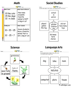 Free Graphic Organizers Worksheets