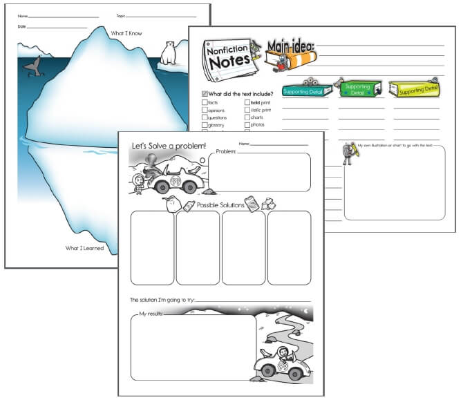 Examples of Graphic Organizers for Teachers