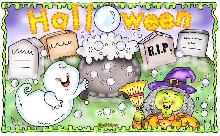 Preschool Halloween Activity Workbook