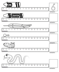 1st Grade Measurement - Worksheets, Lessons, and Printables