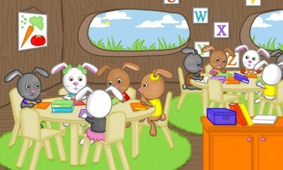 Rabbits Class Book - Welcome Little Rabbits to your Class