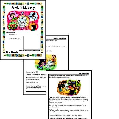 Math Mystery Madness Printable Book