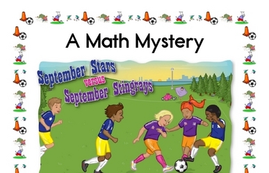Math Mystery Soccer Stars Printable Book