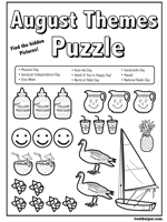 hidden pictures printables find the hidden objects picture puzzles find the objects theme