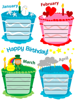 Birthday Printables For Bulletin Board Activities And Printables