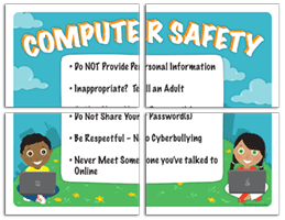 Safety Rules At School Chart