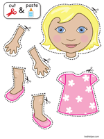 Cut and Paste Printables - Activities, Ideas, Coloring, and Printable