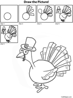 Draw the Picture  - Thanksgiving
