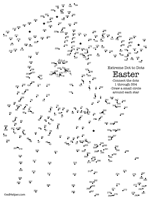 Easter Dot To Dots Worksheets Lessons And Printables