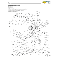 printable dot to dot hard