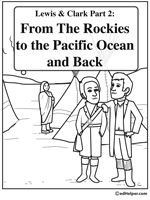 Free Lewis And Clark Coloring Pages