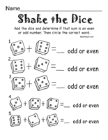 Free Odd and Even Numbers Worksheets | edHelper.com