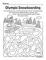 Winter Olympics Mazes (Book #2)