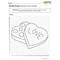 Another Valentine's Day Plot the Picture Worksheet Challenge