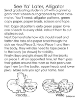 Alligators Activities Worksheets Printables And Lesson Plans
