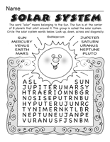 Free Solar System Worksheets Edhelpercom