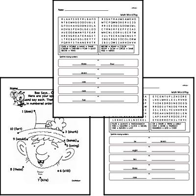 March Spelling<BR>Word Study Workbook<BR>for First Graders