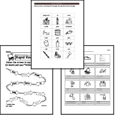 April Spelling<BR>Word Study Workbook<BR>for Kindergarteners