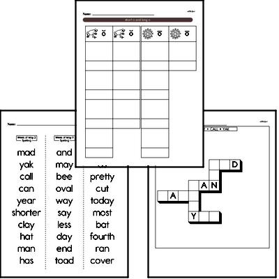 May Spelling<BR>Word Study Workbook<BR>for First Graders