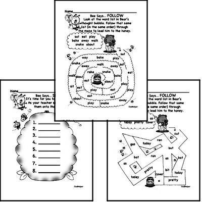 May Spelling<BR>Word Study Workbook<BR>for First Graders