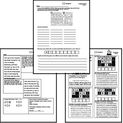 Sixth Grade Spelling List and Workbook (June book #4)<BR>Week of June 27