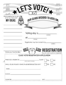 Voting Lesson - Learn to register to vote.