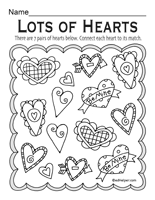 Puzzle Pages - Activity Book - for Valentine's Day