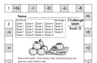 Weekly Math Worksheets for December 1