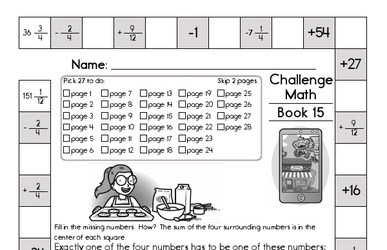 Weekly Math Worksheets for December 9
