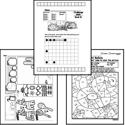 Weekly Math Worksheets for December 14
