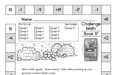 Weekly Math Worksheets for December 23
